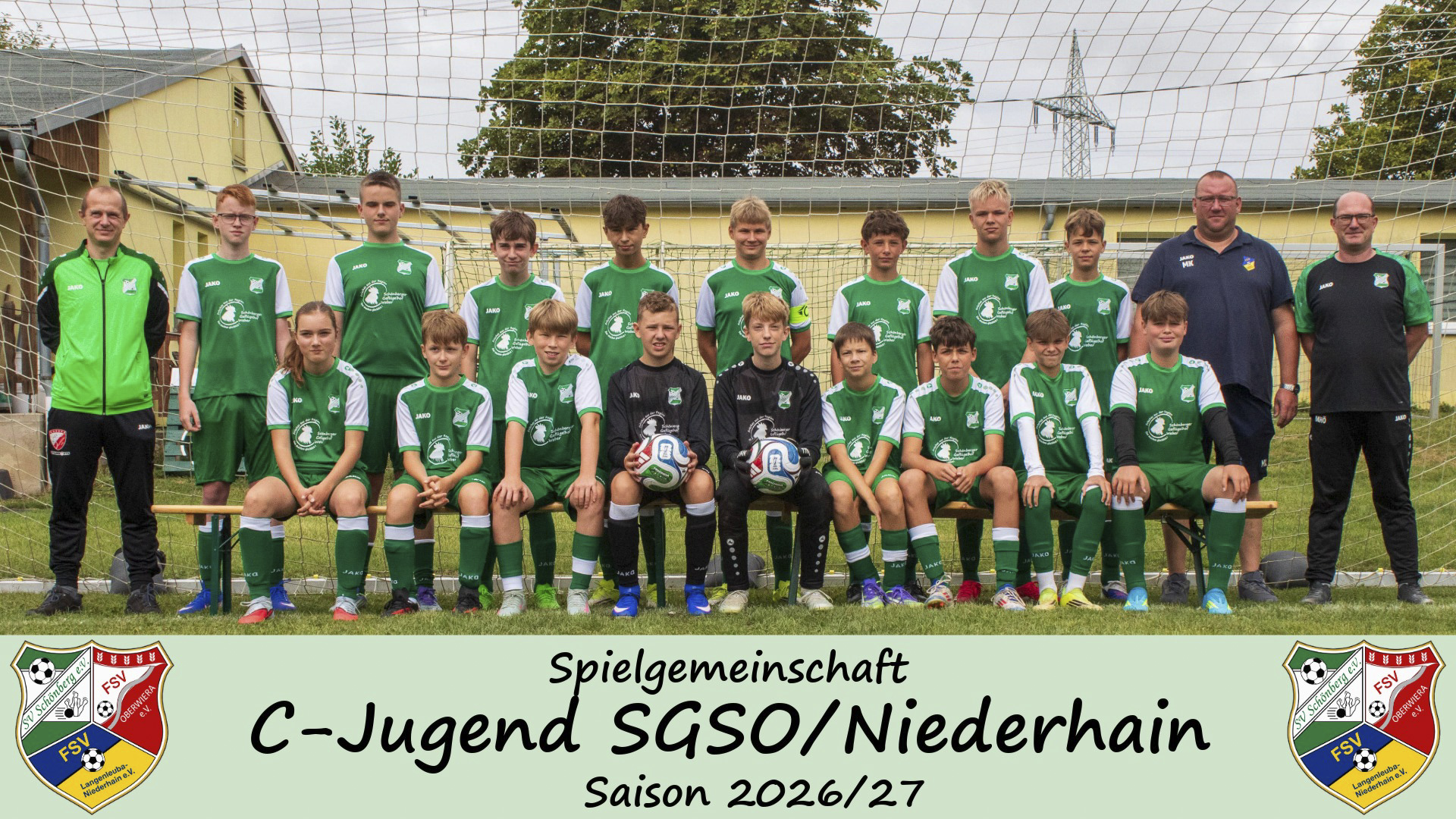 Teamfoto C‑Jugend